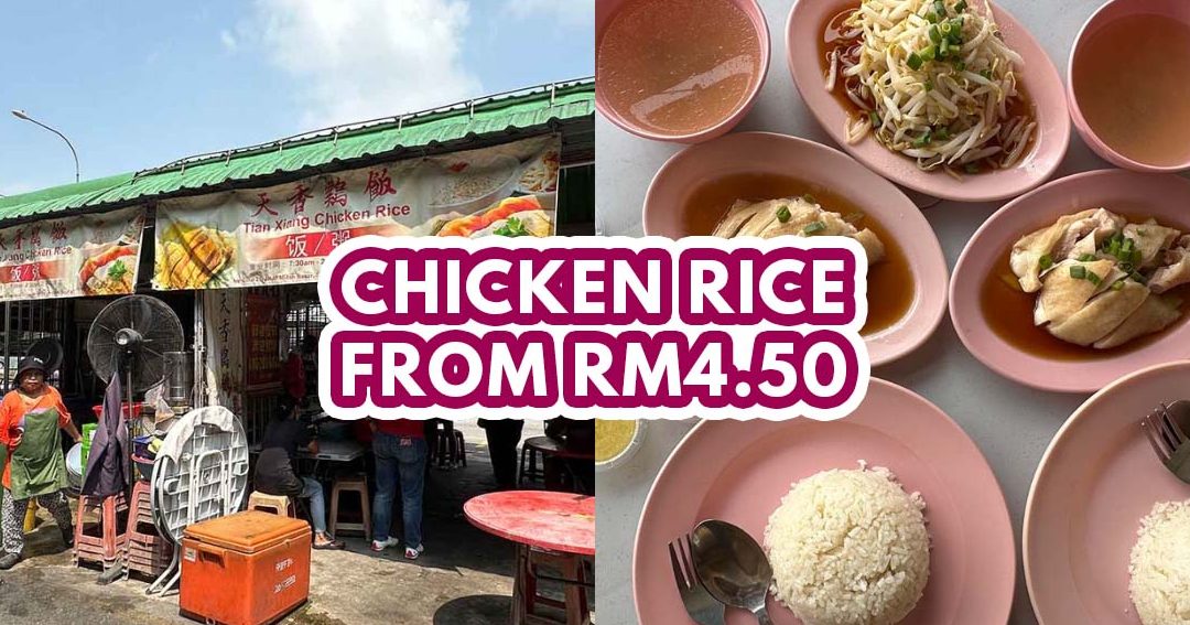 tian xiang hainanese chicken rice